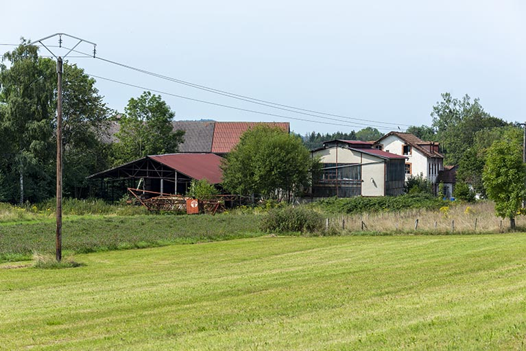 Vue d'ensemble du site, depuis le nord-est. © Région Bourgogne-Franche-Comté, Inventaire du patrimoine