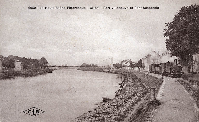 Prolongement du quai Villeneuve, carte postale. © Région Bourgogne-Franche-Comté, Inventaire du patrimoine Prolongement du quai Villeneuve, carte postale. © Région Bourgogne-Franche-Comté, Inventaire du patrimoine