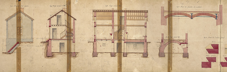 Dérivation de Chemilly - Maison éclusière (1878). © Région Bourgogne-Franche-Comté, Inventaire du patrimoine Dérivation de Chemilly - Maison éclusière (1878). © Région Bourgogne-Franche-Comté, Inventaire du patrimoine