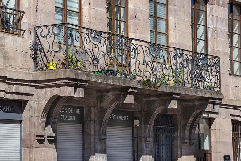  balcon © Région Bourgogne-Franche-Comté, Inventaire du patrimoine