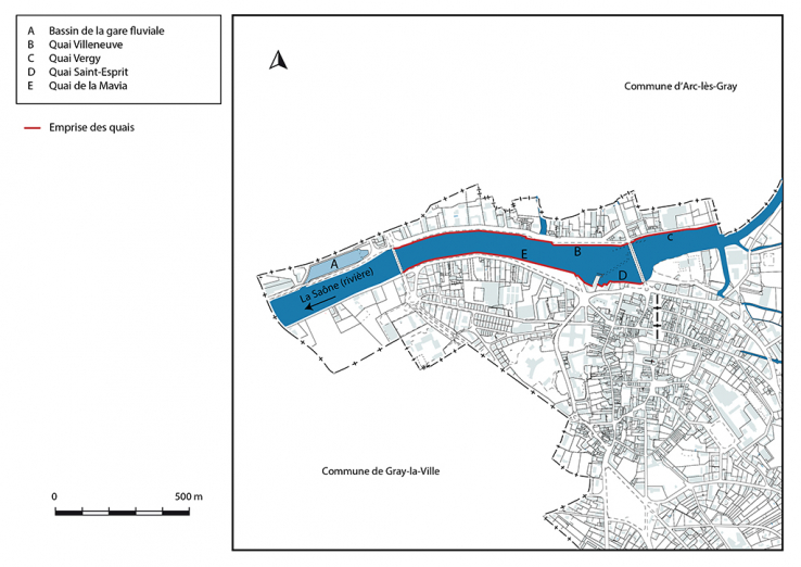 Plan de localisation (1/10 000). Extrait du ScanExpress standard © IGN 2018. © Région Bourgogne-Franche-Comté, Inventaire du patrimoine