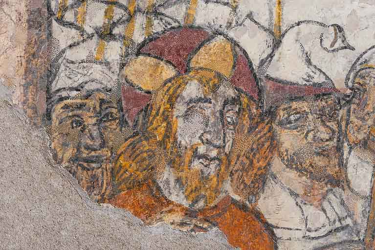 peinture monumentale © Région Bourgogne-Franche-Comté, Inventaire du patrimoine