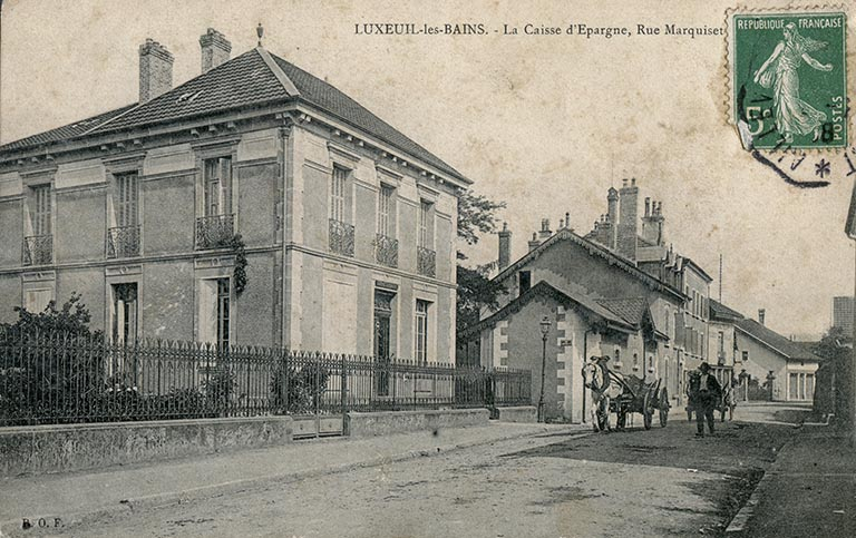 caisse d'épargne © Région Bourgogne-Franche-Comté, Inventaire du patrimoine
