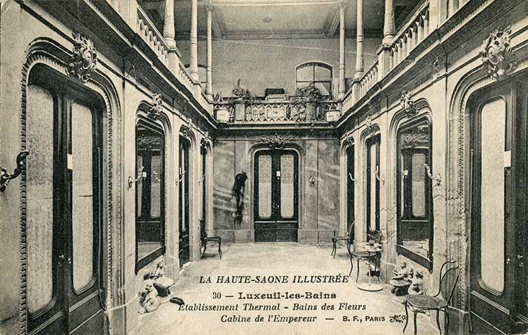 établissement thermal © Région Bourgogne-Franche-Comté, Inventaire du patrimoine établissement thermal © Région Bourgogne-Franche-Comté, Inventaire du patrimoine