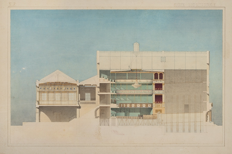 théâtre © Région Bourgogne-Franche-Comté, Inventaire du patrimoine  théâtre © Région Bourgogne-Franche-Comté, Inventaire du patrimoine