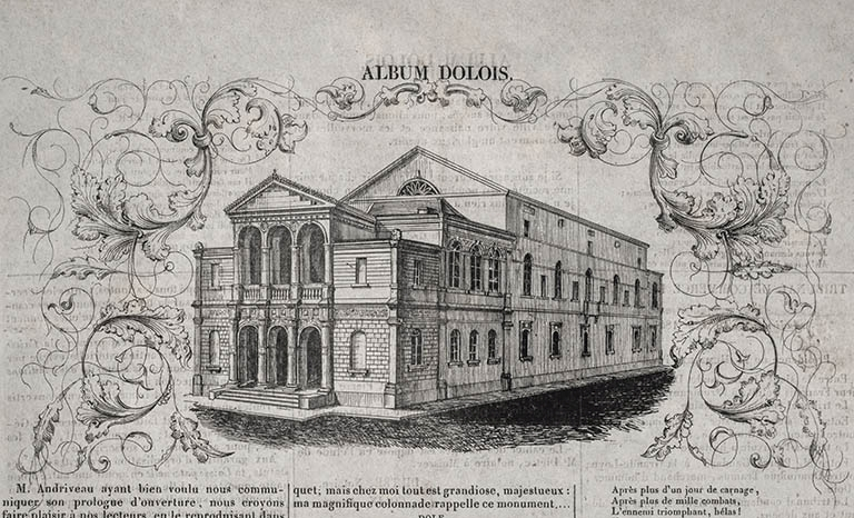 théâtre © Région Bourgogne-Franche-Comté, Inventaire du patrimoine  théâtre © Région Bourgogne-Franche-Comté, Inventaire du patrimoine