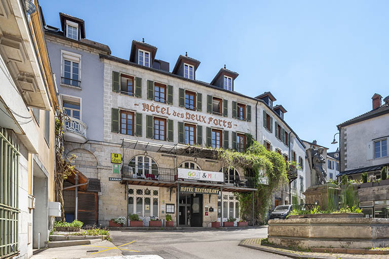 hôtel de voyageurs © Région Bourgogne-Franche-Comté, Inventaire du patrimoine  hôtel de voyageurs © Région Bourgogne-Franche-Comté, Inventaire du patrimoine