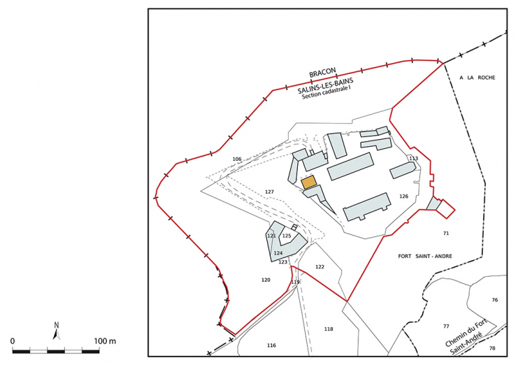 fort poudrière © Région Bourgogne-Franche-Comté, Inventaire du patrimoine  fort poudrière © Région Bourgogne-Franche-Comté, Inventaire du patrimoine