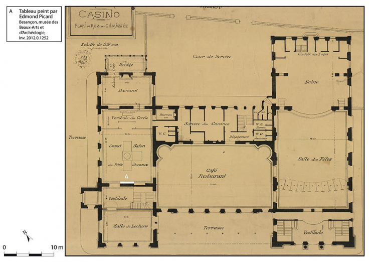  casino restaurant salle des fêtes © Archives municipales, Besançon