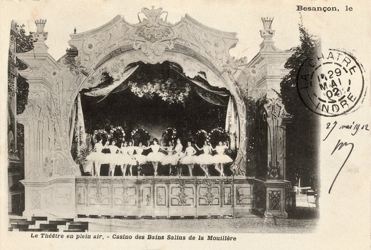  théâtre de jardin © Bibliothèque municipale, Besançon