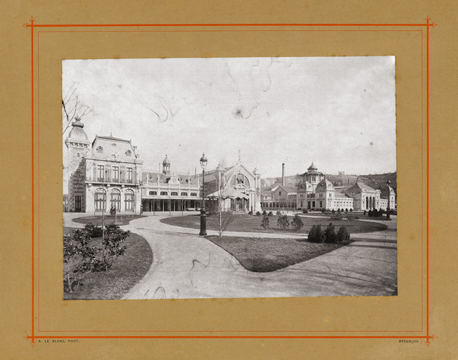  casino restaurant salle des fêtes établissement thermal © Bibliothèque municipale, Besançon