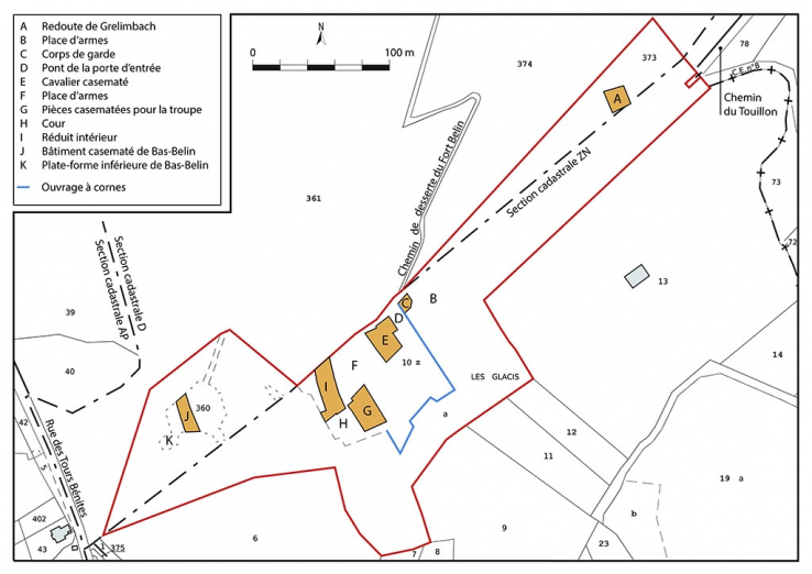 fort redoute © Région Bourgogne-Franche-Comté, Inventaire du patrimoine  fort redoute © Région Bourgogne-Franche-Comté, Inventaire du patrimoine