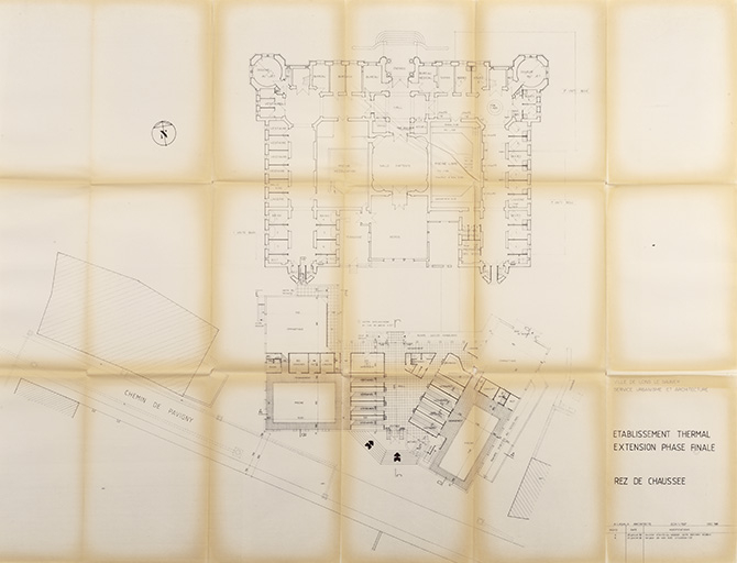 établissement thermal © Région Bourgogne-Franche-Comté, Inventaire du patrimoine  établissement thermal © Région Bourgogne-Franche-Comté, Inventaire du patrimoine