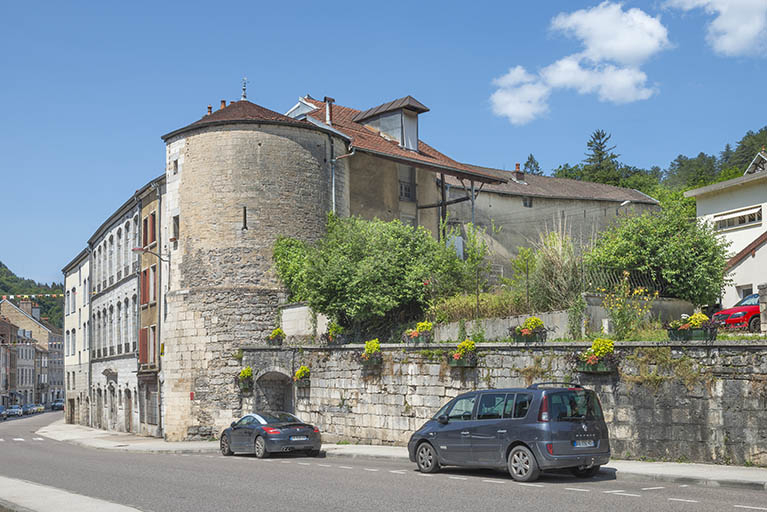  place forte enceinte © Région Bourgogne-Franche-Comté, Inventaire du patrimoine
