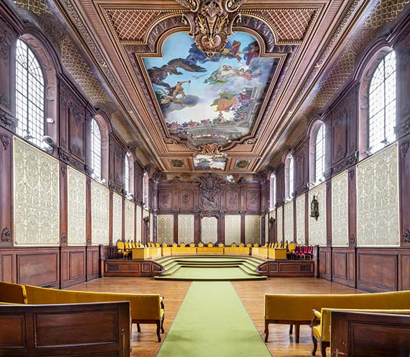  plafond palais de justice © Région Bourgogne-Franche-Comté, Inventaire du patrimoine