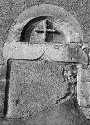 Porte murée, façade droite. © Région Bourgogne-Franche-Comté, Inventaire du patrimoine