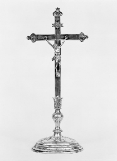 Croix d'autel 2, vue de face. © Région Bourgogne-Franche-Comté, Inventaire du patrimoine