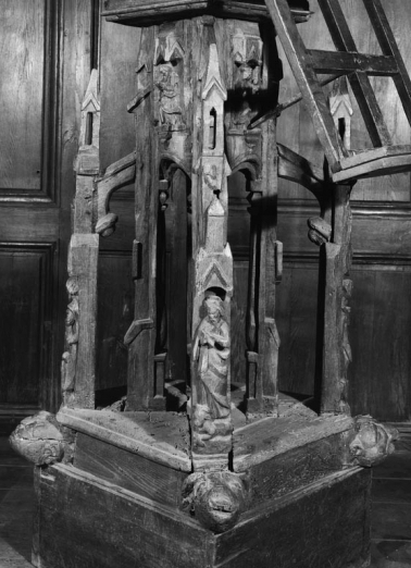 Piédestal. © Région Bourgogne-Franche-Comté, Inventaire du patrimoine