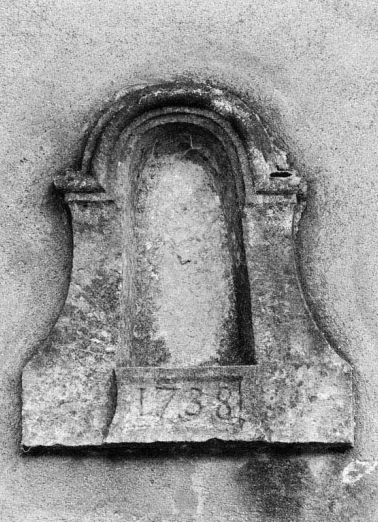 Niche de la façade. © Région Bourgogne-Franche-Comté, Inventaire du patrimoine