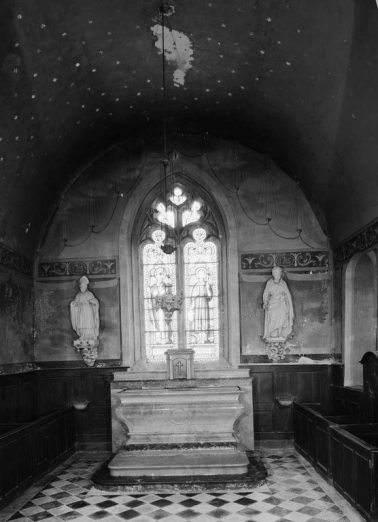 Choeur (peintures murales). © Région Bourgogne-Franche-Comté, Inventaire du patrimoine