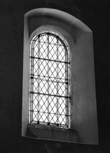 Deuxième fenêtre gauche de la nef. © Région Bourgogne-Franche-Comté, Inventaire du patrimoine