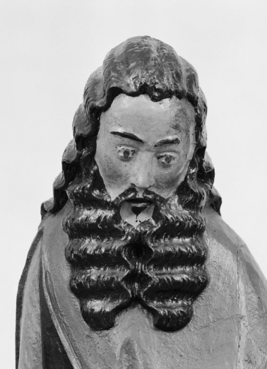 Détail du buste. © Région Bourgogne-Franche-Comté, Inventaire du patrimoine
