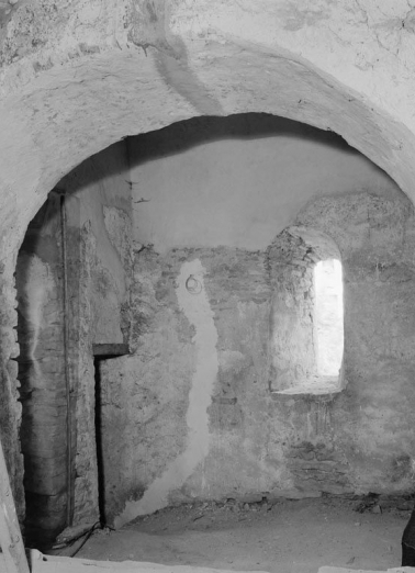 Massif postérieur, 1er étage : partie latérale gauche, depuis la tribune. © Région Bourgogne-Franche-Comté, Inventaire du patrimoine