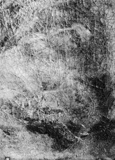 Détail des visages de deux apôtres à droite du tableau. © Région Bourgogne-Franche-Comté, Inventaire du patrimoine