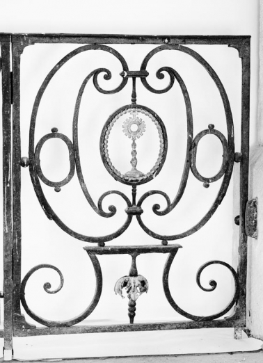 Détail du portillon. © Région Bourgogne-Franche-Comté, Inventaire du patrimoine