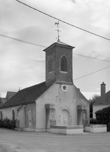 Elévations antérieure et gauche © Région Bourgogne-Franche-Comté, Inventaire du patrimoine