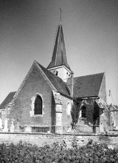 Chapelle droite et choeur © Région Bourgogne-Franche-Comté, Inventaire du patrimoine