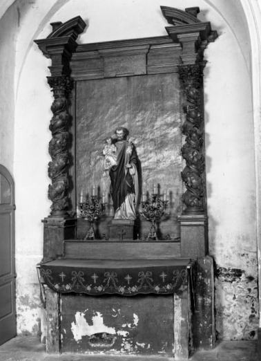 Retable gauche de la nef © Région Bourgogne-Franche-Comté, Inventaire du patrimoine