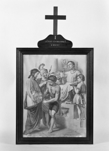 Jésus condamné à mort © Région Bourgogne-Franche-Comté, Inventaire du patrimoine