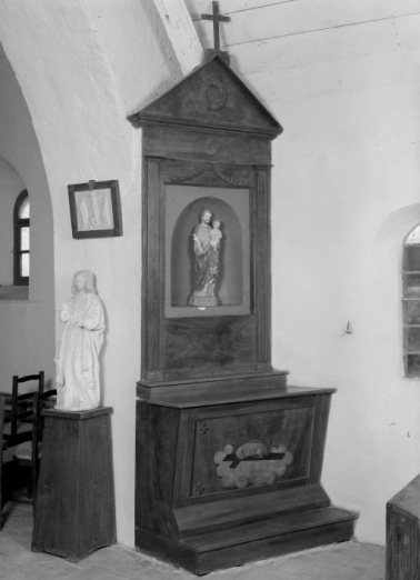 Autel-retable droit © Région Bourgogne-Franche-Comté, Inventaire du patrimoine