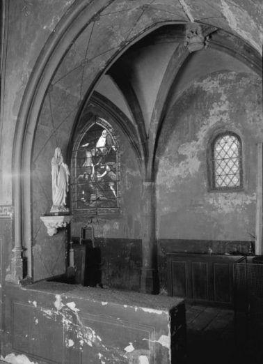 Chapelle latérale, première travée © Région Bourgogne-Franche-Comté, Inventaire du patrimoine