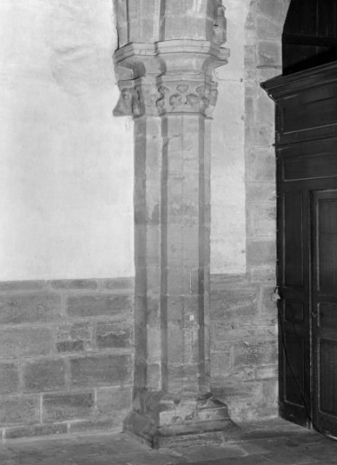 Bas-côté droit, pilier antérieur gauche © Région Bourgogne-Franche-Comté, Inventaire du patrimoine