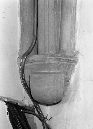 Sacristie, culot postérieur droit © Région Bourgogne-Franche-Comté, Inventaire du patrimoine