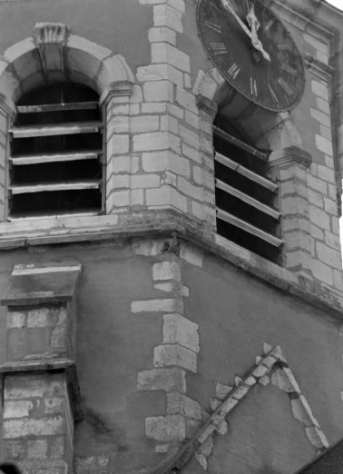 Clocher, détail © Région Bourgogne-Franche-Comté, Inventaire du patrimoine