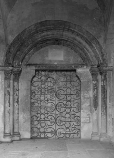 Eglise : porte antérieure de la nef. © Région Bourgogne-Franche-Comté, Inventaire du patrimoine