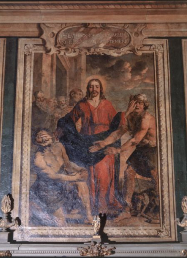 Guérison des deux aveugles. © Région Bourgogne-Franche-Comté, Inventaire du patrimoine