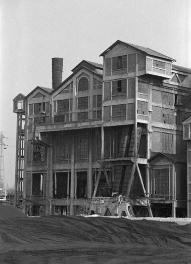 La chaufferie de Lucy II construite en 1923-1924, pignons sud. © Région Bourgogne-Franche-Comté, Inventaire du patrimoine