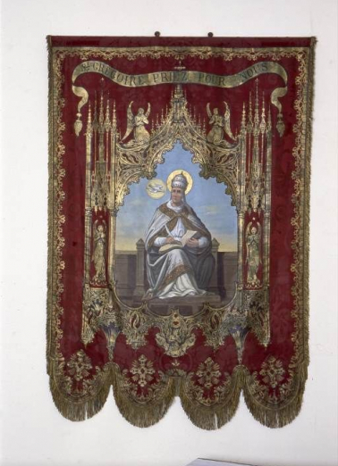 Face : saint Grégoire-le-Grand. © Région Bourgogne-Franche-Comté, Inventaire du patrimoine