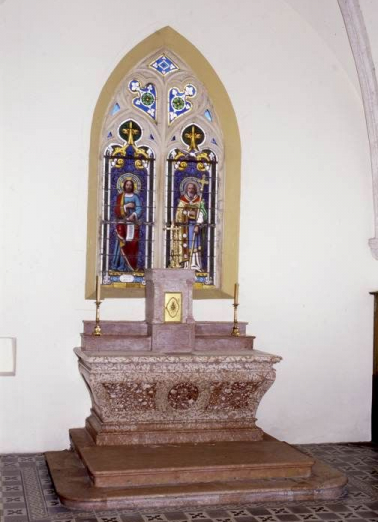 Maître-autel. © Région Bourgogne-Franche-Comté, Inventaire du patrimoine