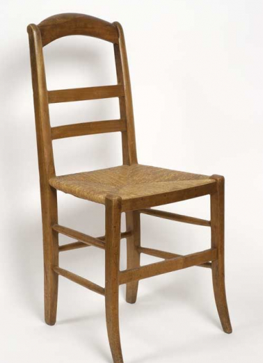 Vue d'une chaise. © Région Bourgogne-Franche-Comté, Inventaire du patrimoine