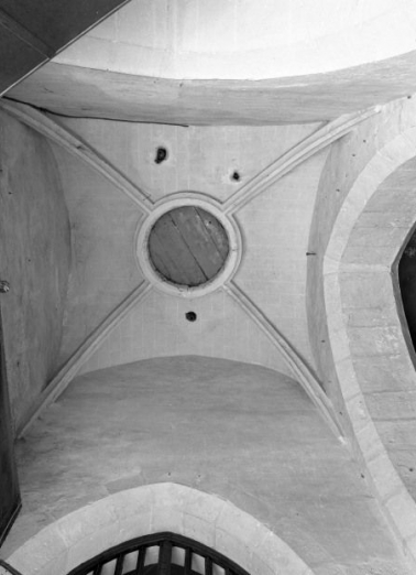 Vestibule : voûte. © Région Bourgogne-Franche-Comté, Inventaire du patrimoine