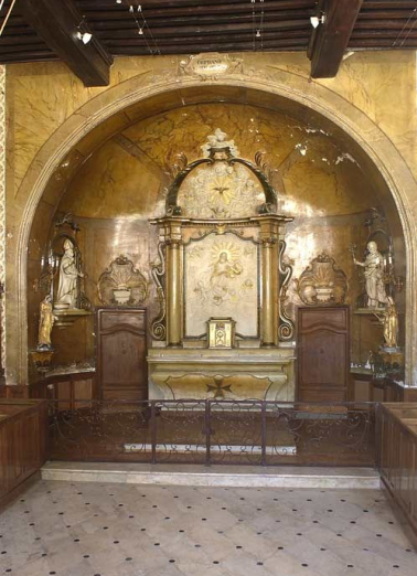 Choeur de la chapelle. © Région Bourgogne-Franche-Comté, Inventaire du patrimoine