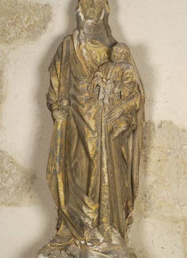 Vue d'ensemble de la statue seule © Région Bourgogne-Franche-Comté, Inventaire du patrimoine