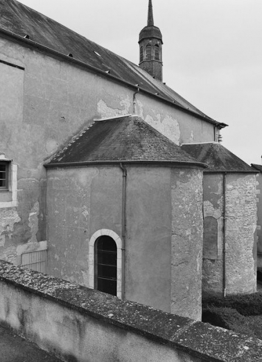 Vue de la façade gauche de la chapelle de l'hôtel-Dieu. © Région Bourgogne-Franche-Comté, Inventaire du patrimoine
