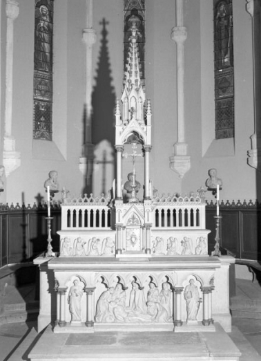 Maître-autel. © Région Bourgogne-Franche-Comté, Inventaire du patrimoine