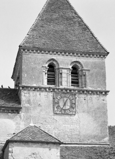 Vue du clocher. © Région Bourgogne-Franche-Comté, Inventaire du patrimoine
